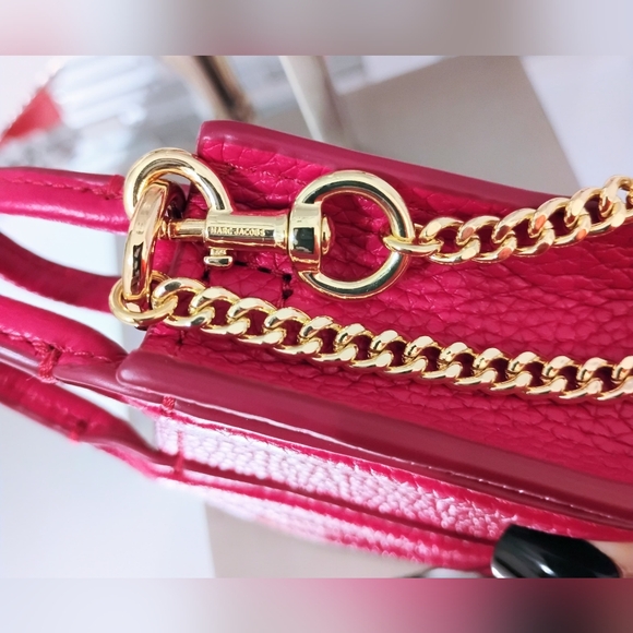 NWOT Marc Jacobs Nano Tote Bag Charm - Hot Pink - Picture 11 of 16